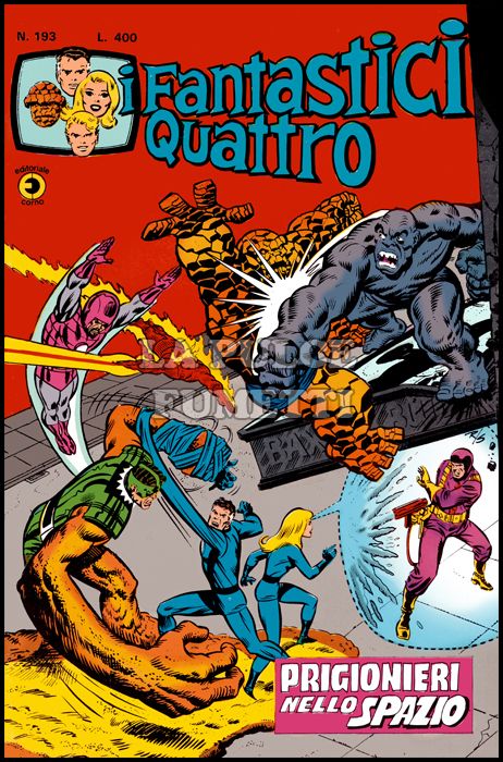 FANTASTICI QUATTRO #   193: PRIGIONIERI NELLO SPAZIO